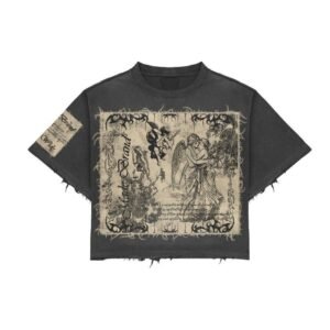 Boxy printed t-shirt