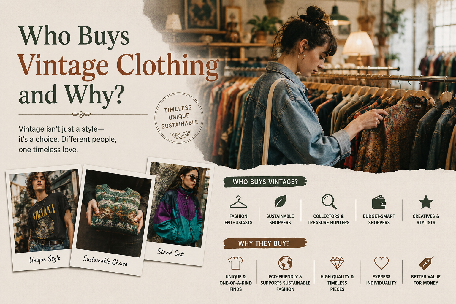 Who Buys Vintage Clothing and Why?