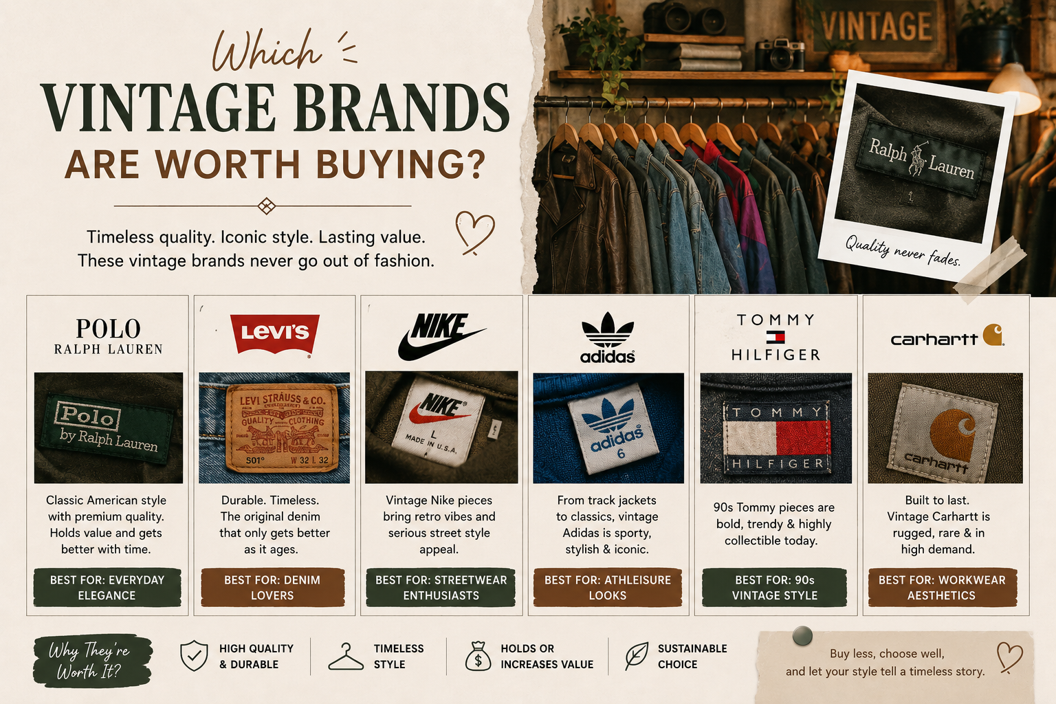 Which Vintage Brands Are Worth Buying?