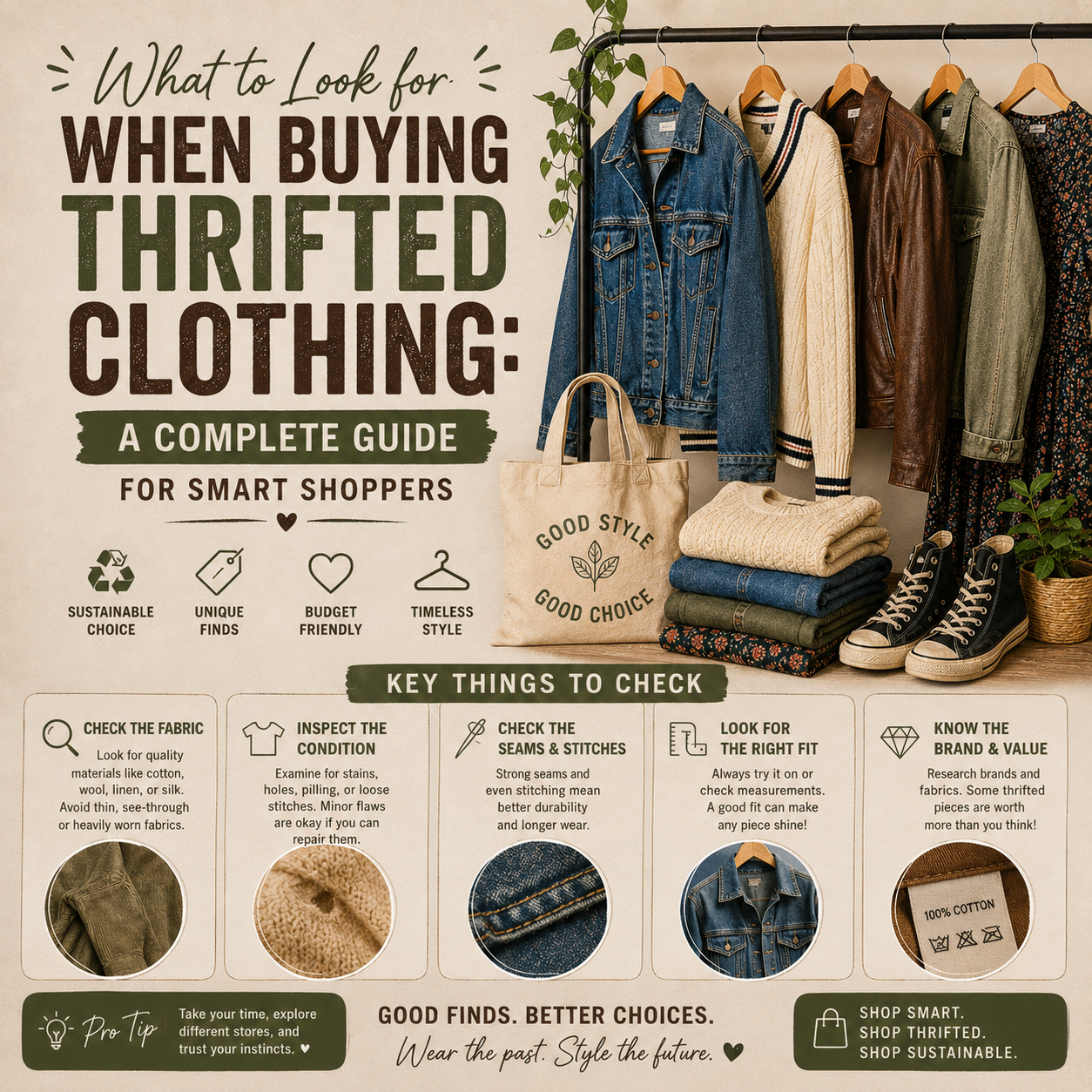 What to Look for When Buying Thrifted Clothing: A Complete Guide for Smart Shoppers