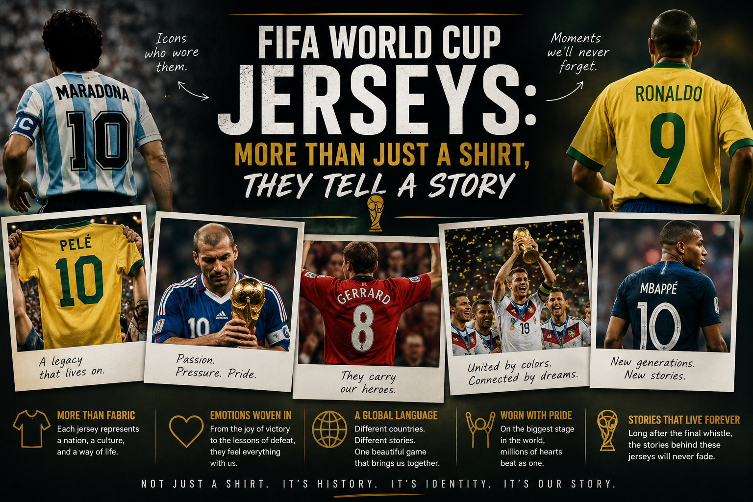 FIFA World Cup Jerseys: More Than Just a Shirt; They Tell a Story